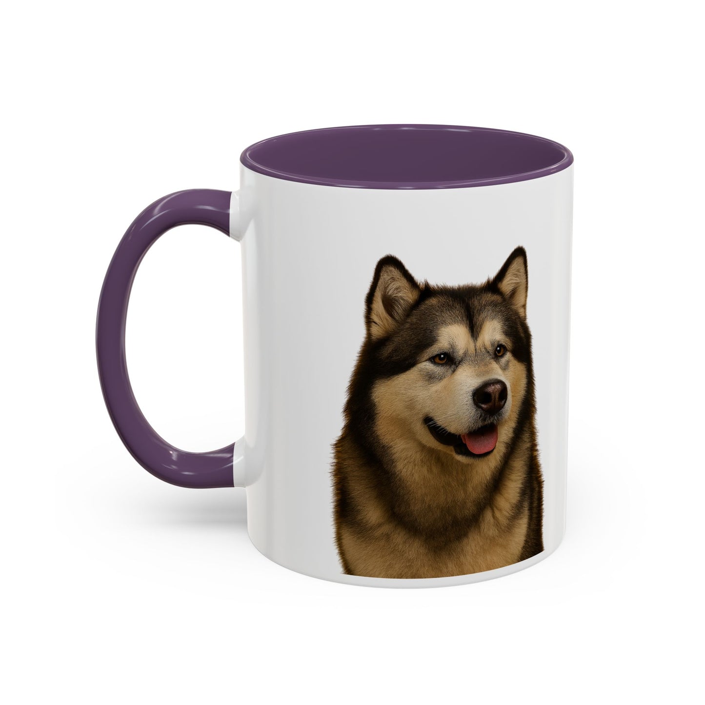 Malamute Head 2-Tone Coffee Mug