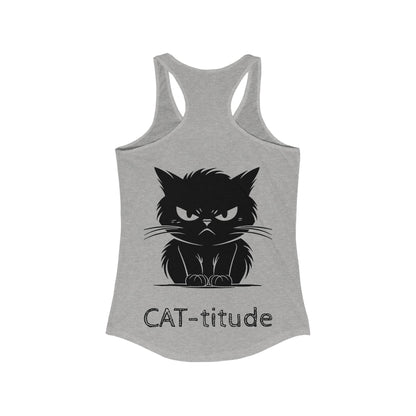CAT-titude Women's Racerback Tank