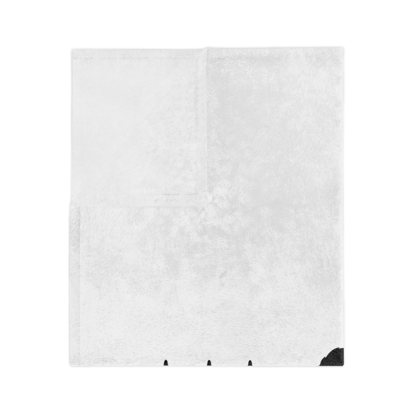 My Heart Beats For Samoyeds Velveteen Microfiber Blanket