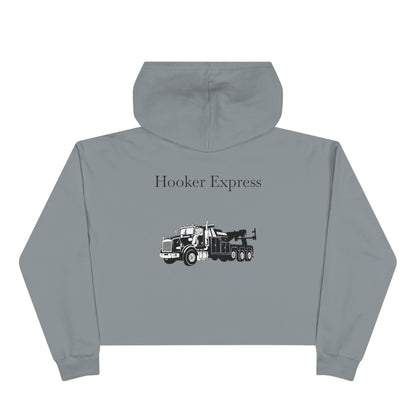 H**ker Express Heavy Tow Truck Women's Crop Hoodie