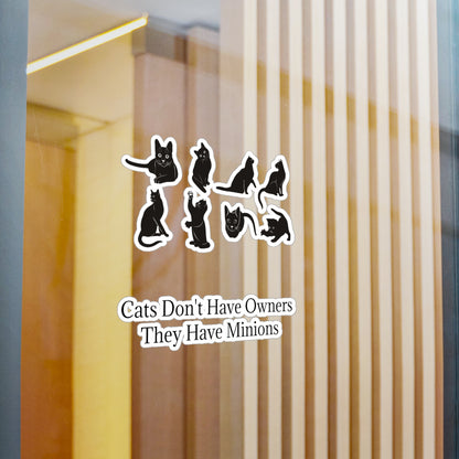 Cat Minions Vinyl Decal