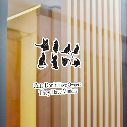 Cat Minions Vinyl Decal