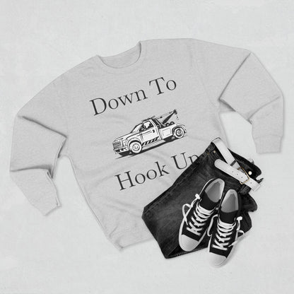 Down To Hook Up Unisex Crewneck Sweatshirt