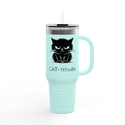 CAT-titude Insulated Travel Mug