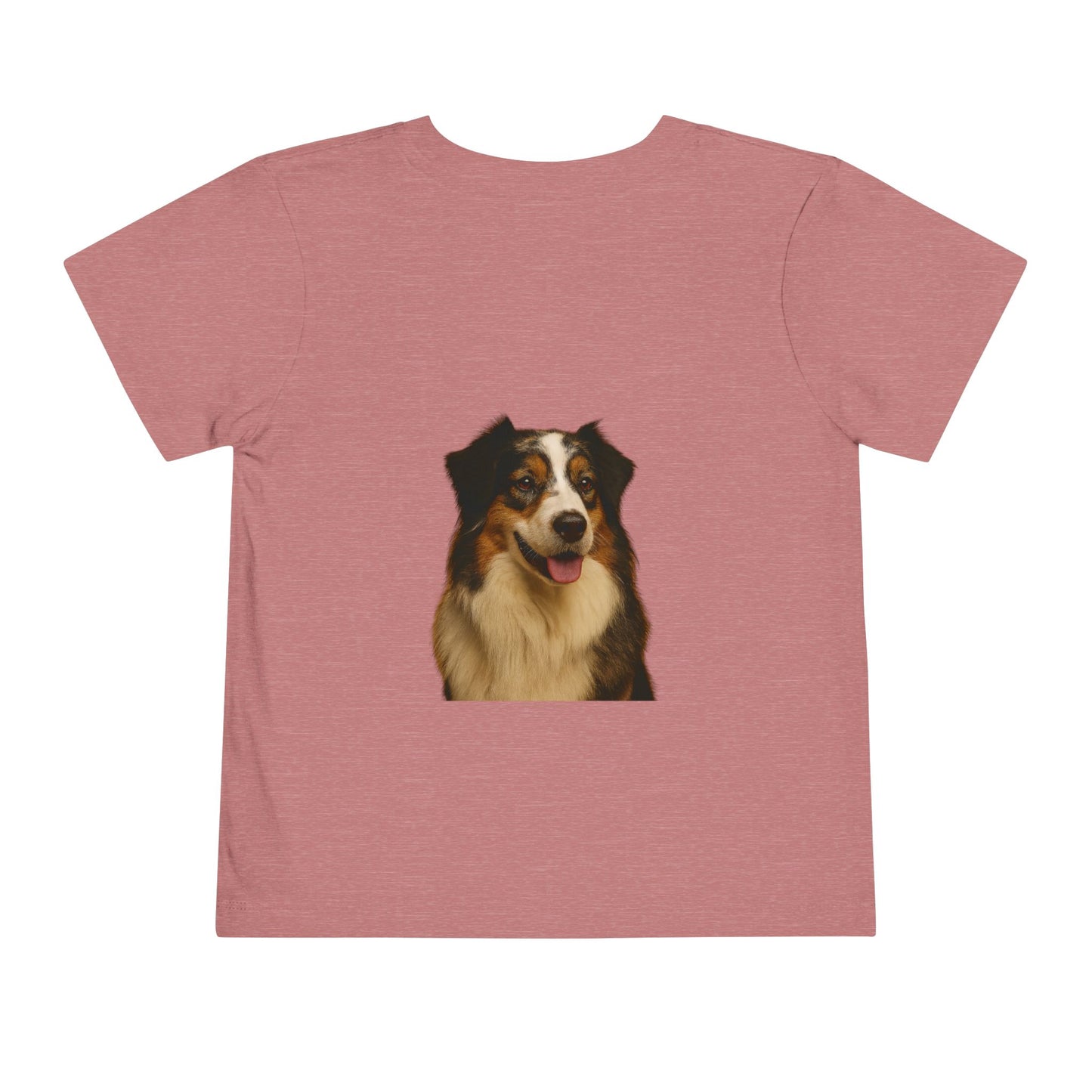 Aussie Head Toddler Unisex Short Sleeve Crewneck Tee