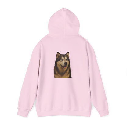 Malamute Head Unisex Hoodie