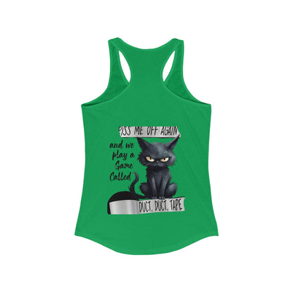 Duct, Duct, Tape Women's Racerback Tank