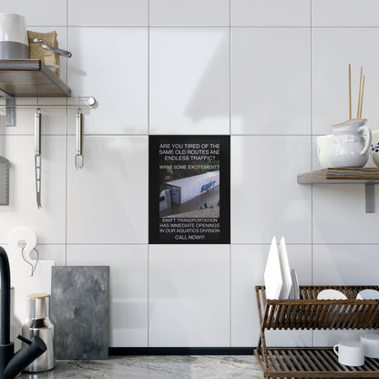 Swift Aquatics Ceramic Photo Tile