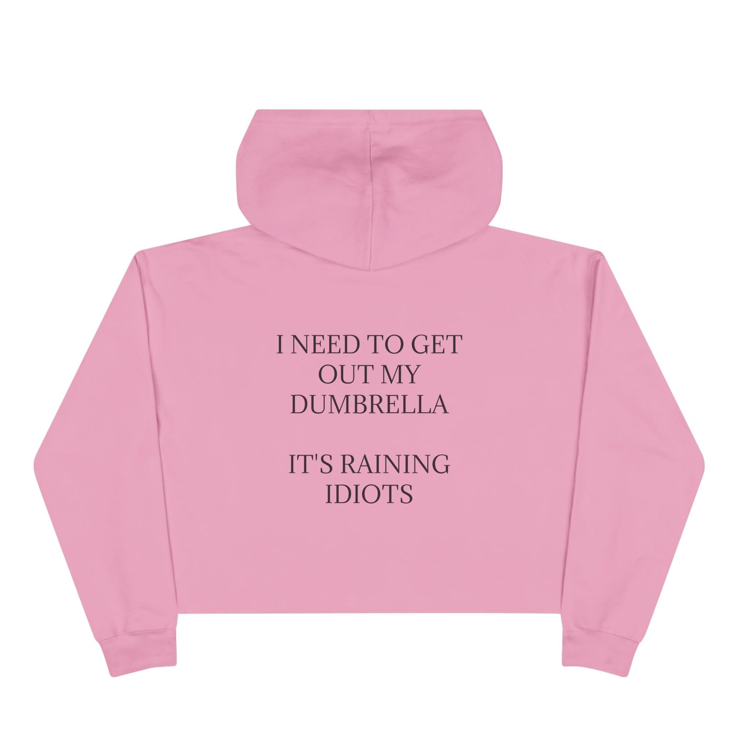 Dumbrella Women's Crop Hoodie