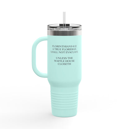 Florithians 6:12 Insulated Travel Mug