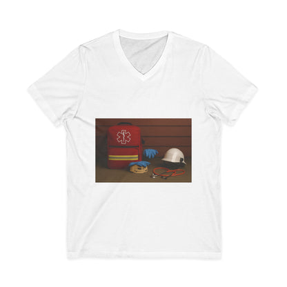 EMS Appreciation Unisex Short Sleeve V-Neck Tee