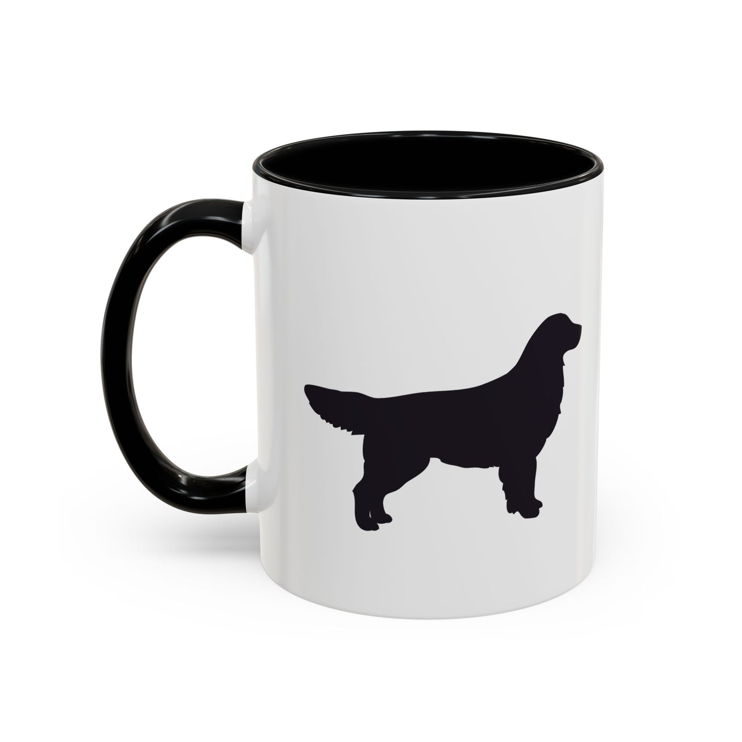 Golden Silhouette 2-Tone Coffee Mug
