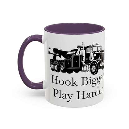 Hook Bigger 2-Tone Coffee Mug