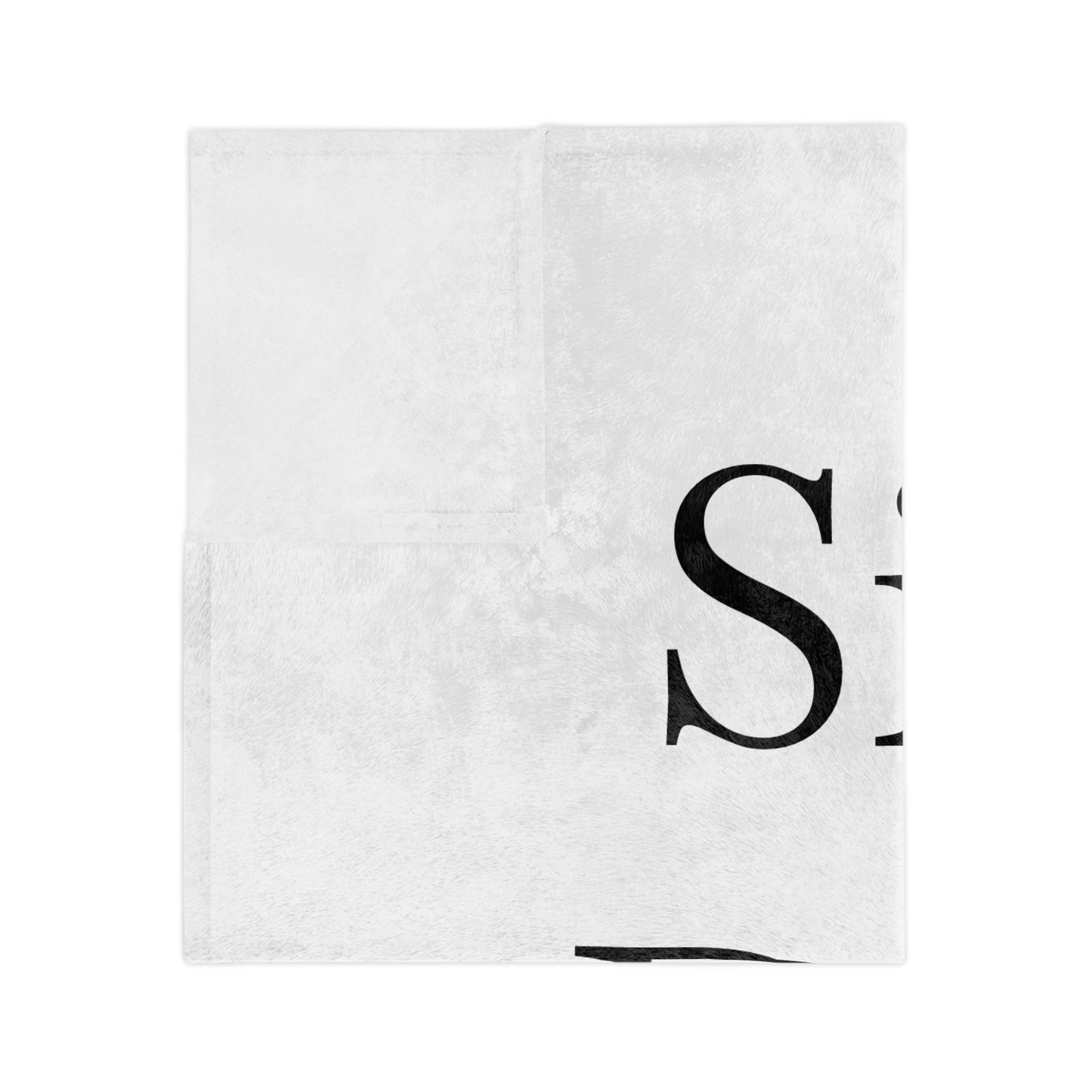 Size Does Matter Velveteen Microfiber Blanket