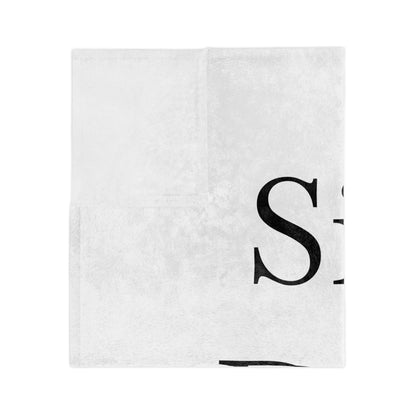 Size Does Matter Velveteen Microfiber Blanket