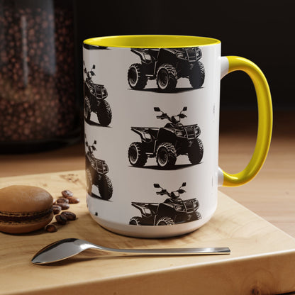 Off The Beaten Path Quad 2-Tone Coffee Mug