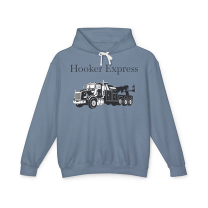 H**ker Express Heavy Tow Truck Unisex Lightweight Hoodie