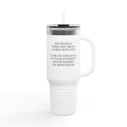 Speechless Insulated Travel Mug