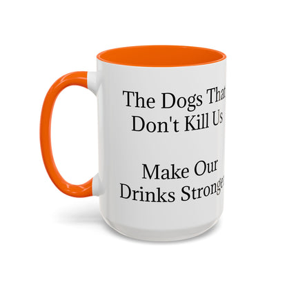 Drinks Stronger 2-Tone Coffee Mug