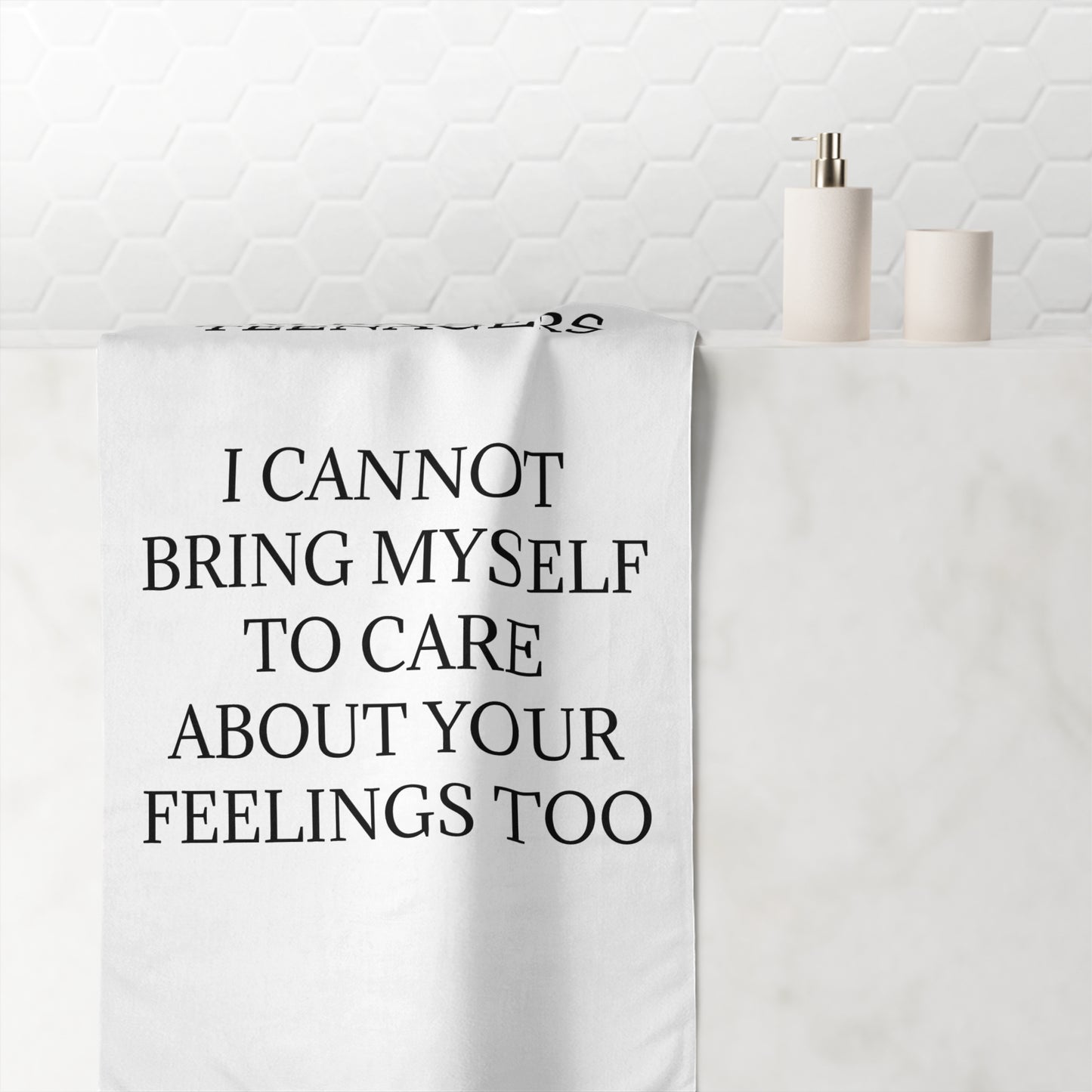 Raising Teenagers Mink-Cotton  Beach Towel