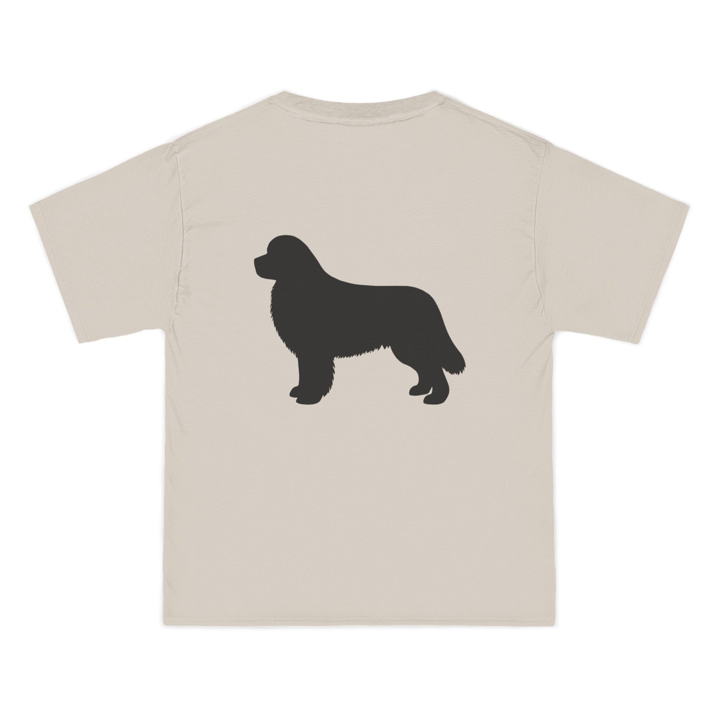 Newfie Silhouette Men's Short-Sleeve Crewneck Tee