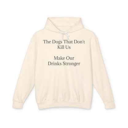 Drinks Stronger Unisex Lightweight Hoodie