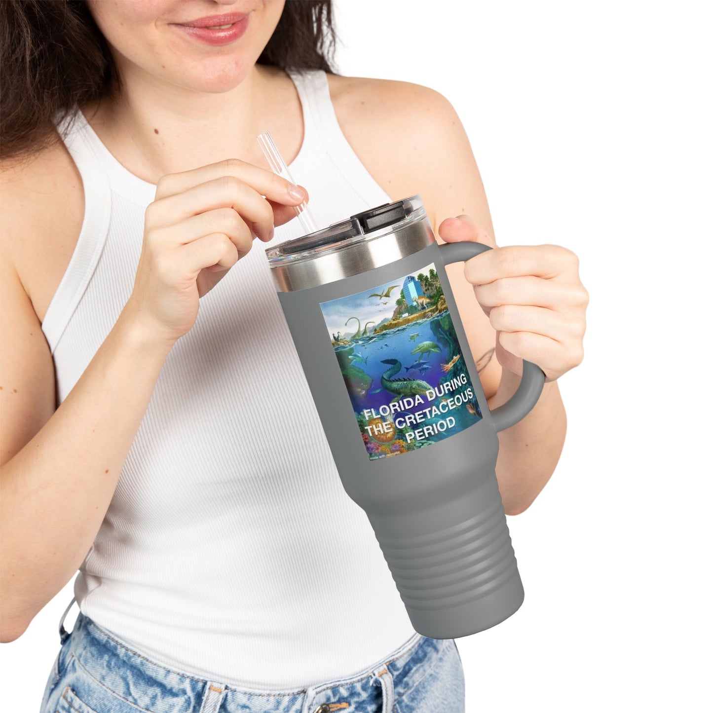 I-4 Eysore Insulated Travel Mug