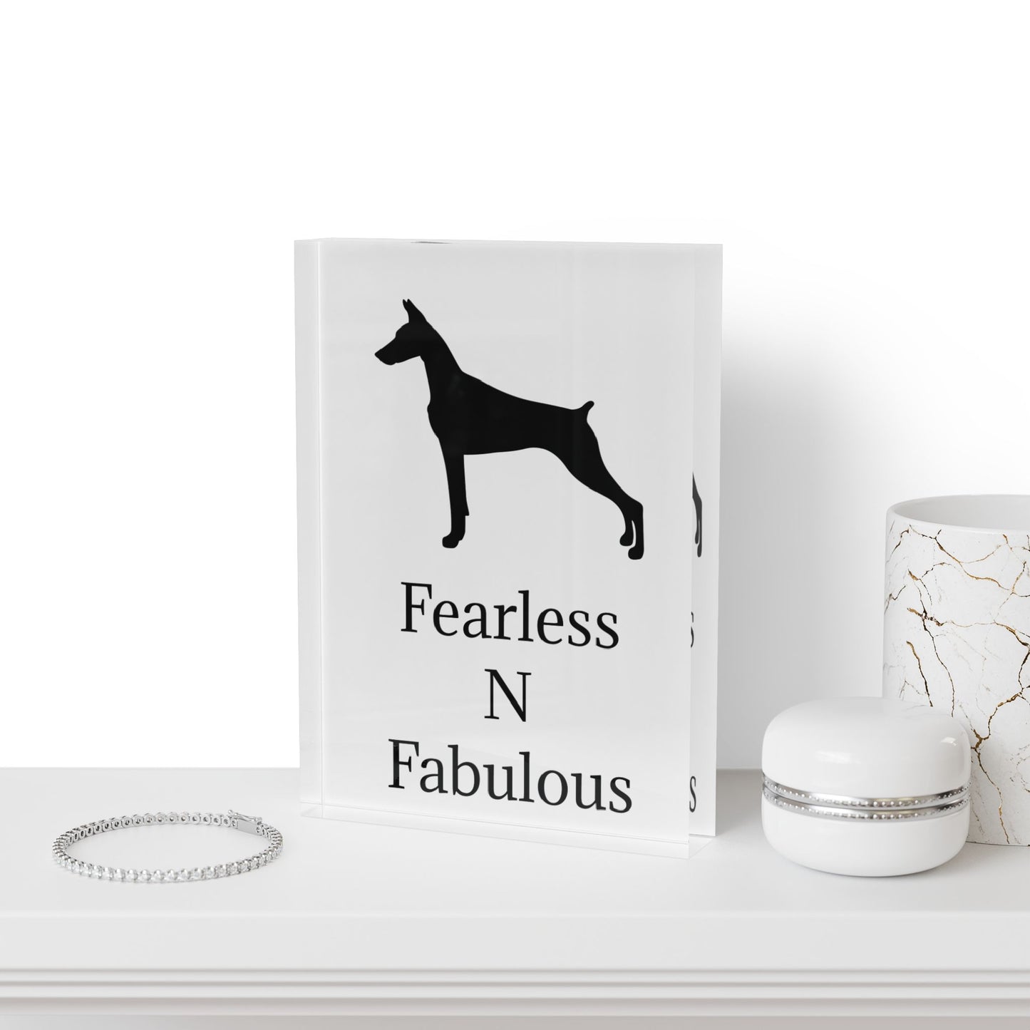 Fearless N Fabulous Acrylic Photo Block