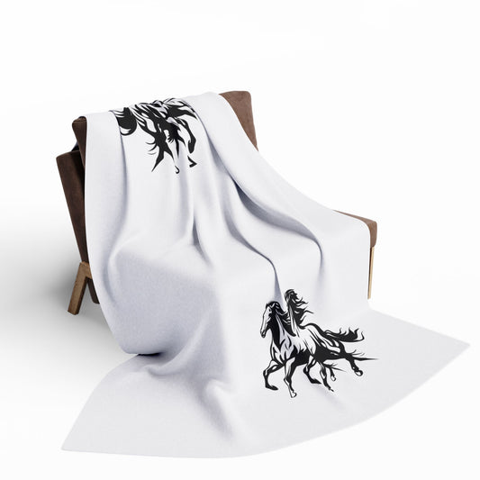 Horsin' Around Arctic Fleece Blanket