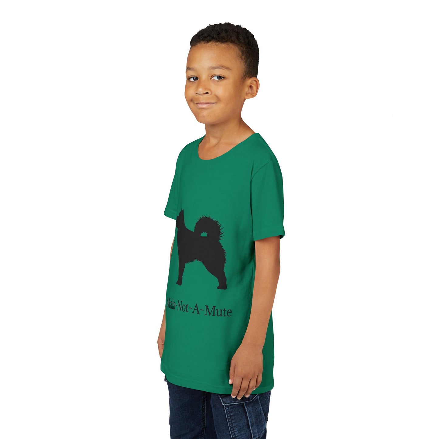 Mala-Not-A-Mute Youth Unisex Short Sleeve Crewneck Tee