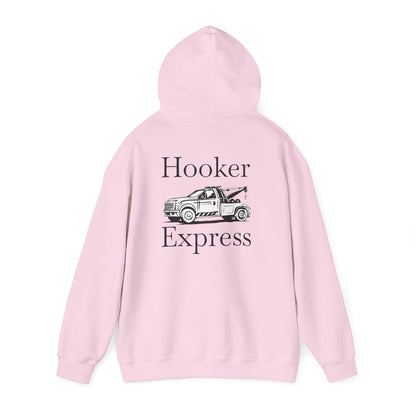 H**ker Express Wheel Lift Tow Truck Unisex Hoodie