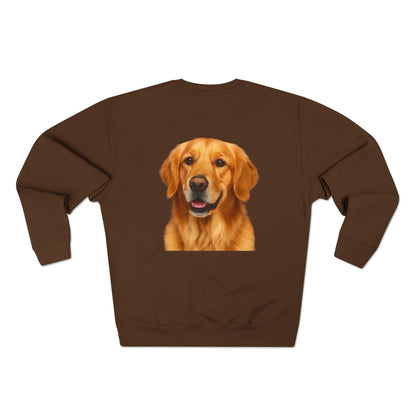 Golden Head Unisex Crewneck Sweatshirt