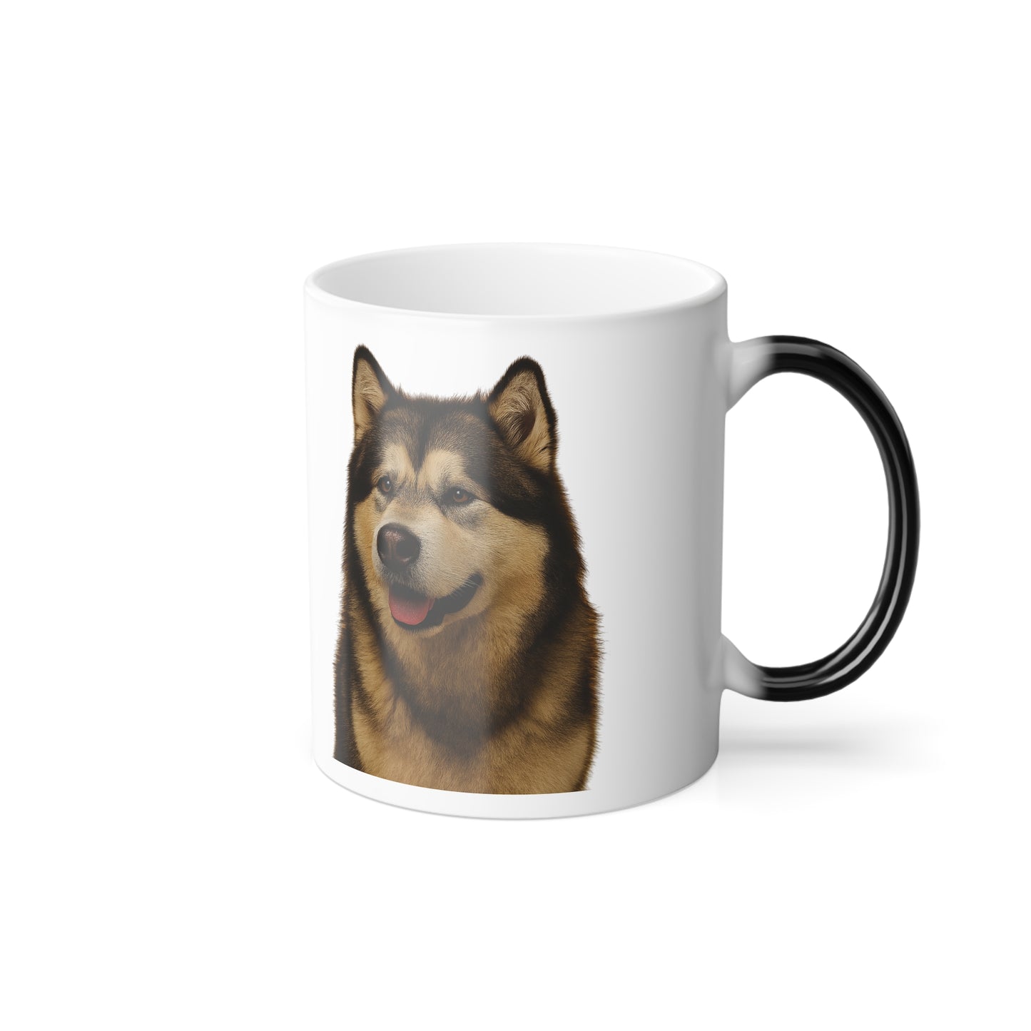 Malamute Head Color Changing Mug