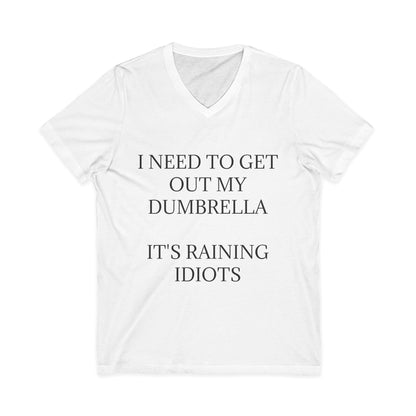 Dumbrella Unisex Short Sleeve V-Neck Tee