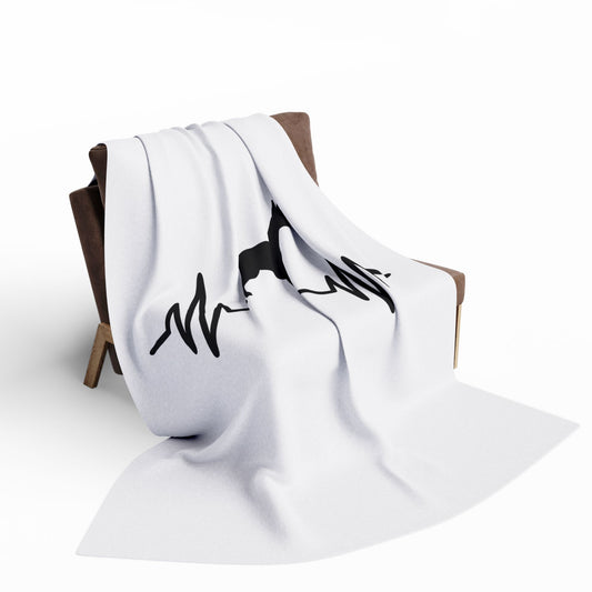 My Heart Beats For Dobermans Arctic Fleece Blanket
