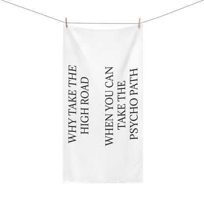 Psycho Path Mink-Cotton  Beach Towel