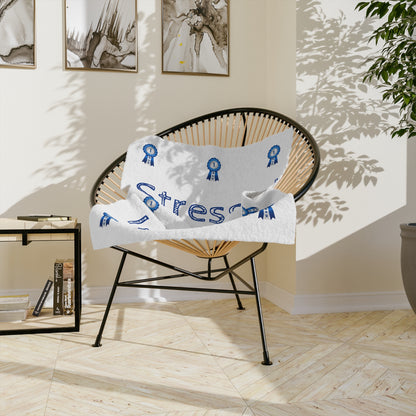Stressed In Show Velveteen Microfiber Blanket