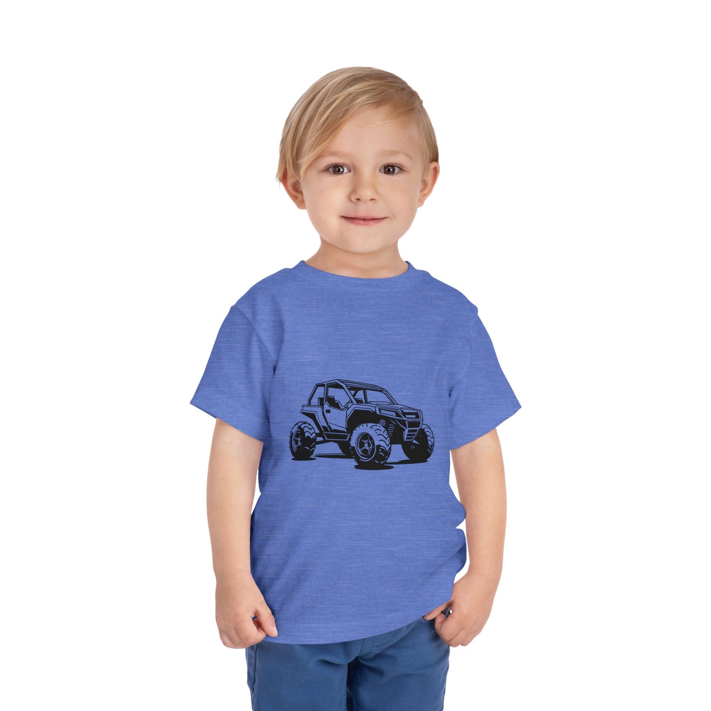 Off The Beaten Path Side By Side Toddler Unisex Short Sleeve Crewneck Tee