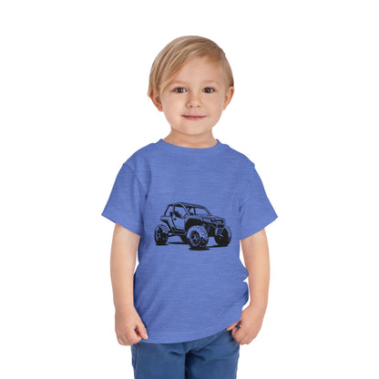 Off The Beaten Path Side By Side Toddler Unisex Short Sleeve Crewneck Tee