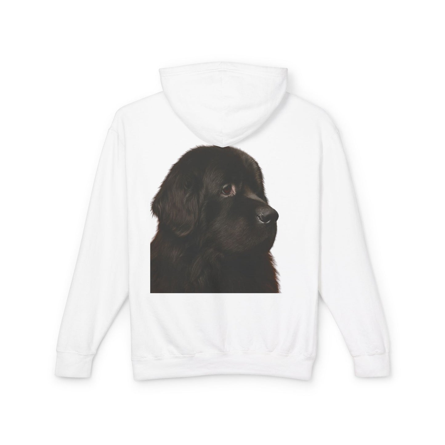 Newfie Head Unisex Lightweight Hoodie