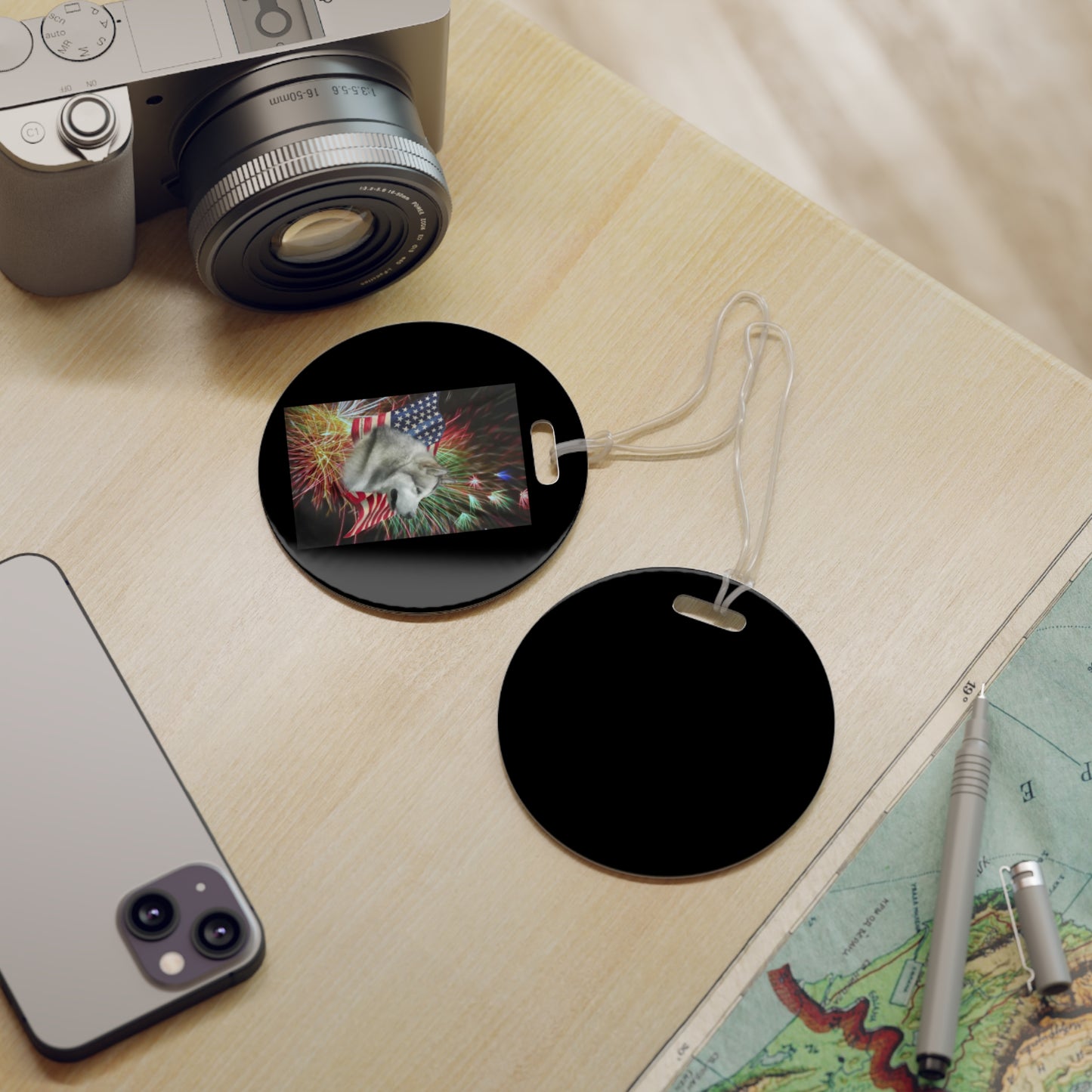 American Malamute Luggage Tag