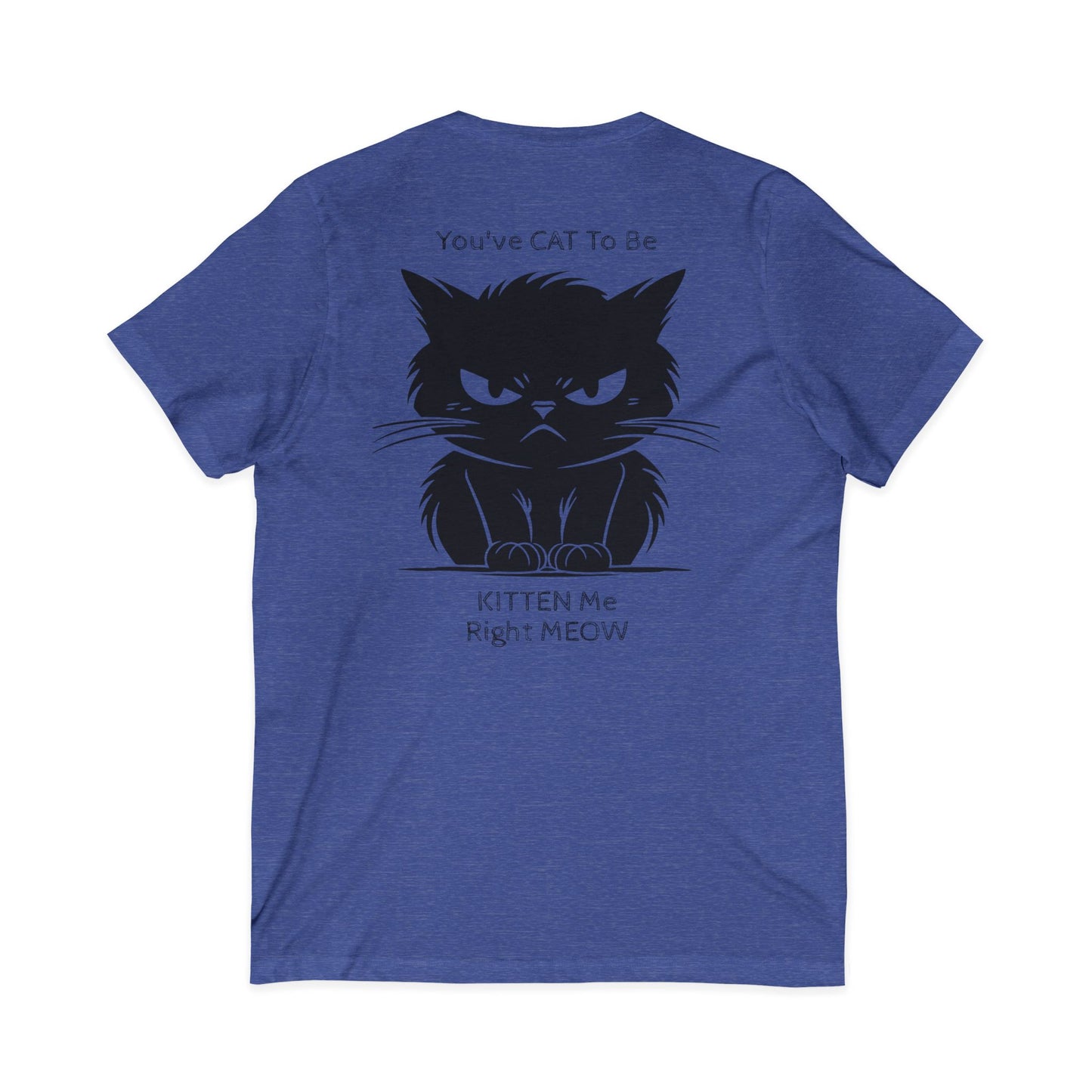 KITTEN Me Unisex Short Sleeve V-Neck Tee