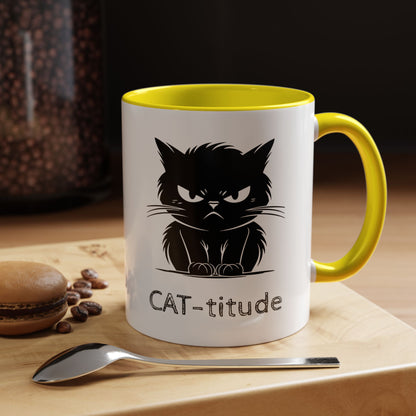 CAT-titude 2-Tone Coffee Mug