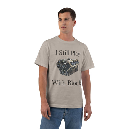 Play With Blocks Men's Short-Sleeve Crewneck Tee