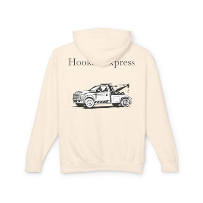 H**ker Express Wheel Lift Tow Truck Unisex Lightweight Hoodie