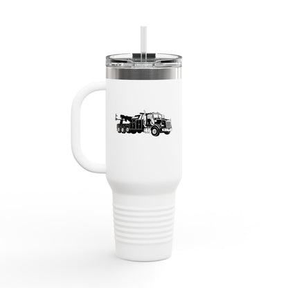 Heavy Tow Truck Insulated Travel Mug