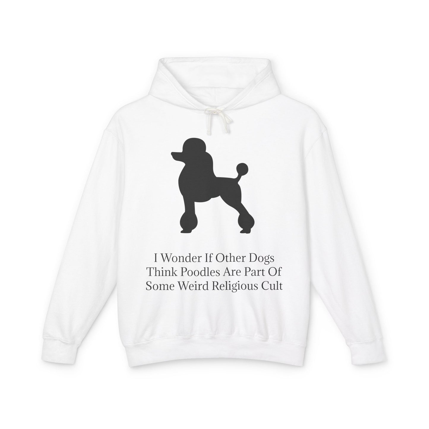 I Wonder Unisex Lightweight Hoodie