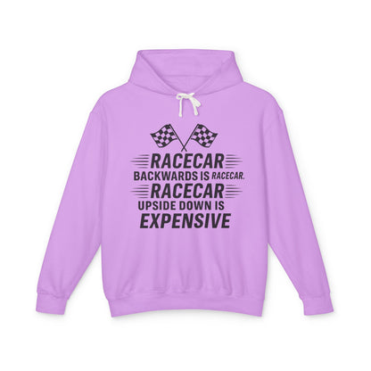 Racecar Backwards Unisex Lightweight Hoodie