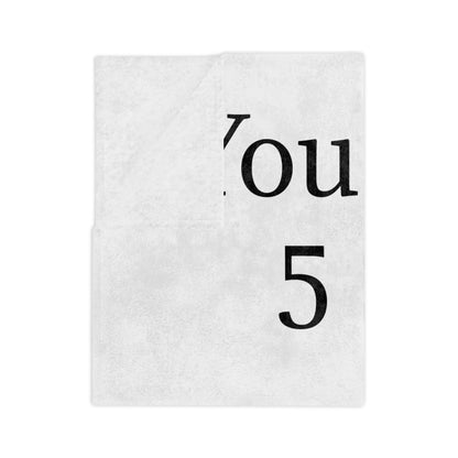 5 Speed How Cute Velveteen Microfiber Blanket