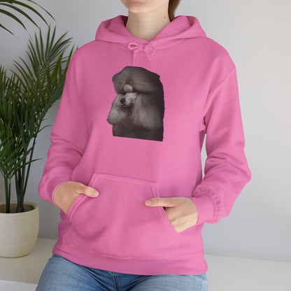 Poodle Head Unisex Hoodie